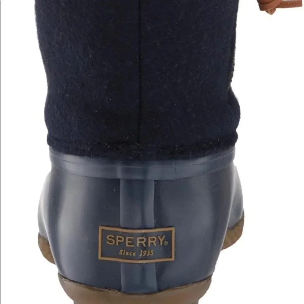 Sperry Women's Saltwater Emboss Wool Boots